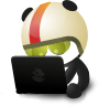 OpenShift Origin Community Mascot Rocket Panda